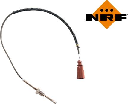 NRF 707027 - Датчик, температура выхлопных газов www.autospares.lv