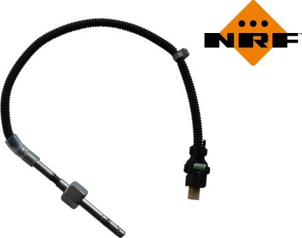 NRF 707148 - Датчик, температура выхлопных газов www.autospares.lv