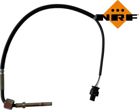 NRF 707204 - Датчик, температура выхлопных газов www.autospares.lv