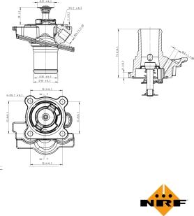 NRF 725079 - Termostats, Dzesēšanas šķidrums www.autospares.lv