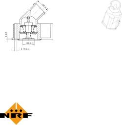 NRF 725115 - Termostats, Dzesēšanas šķidrums www.autospares.lv