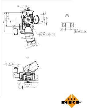 NRF 725112 - Termostats, Dzesēšanas šķidrums www.autospares.lv