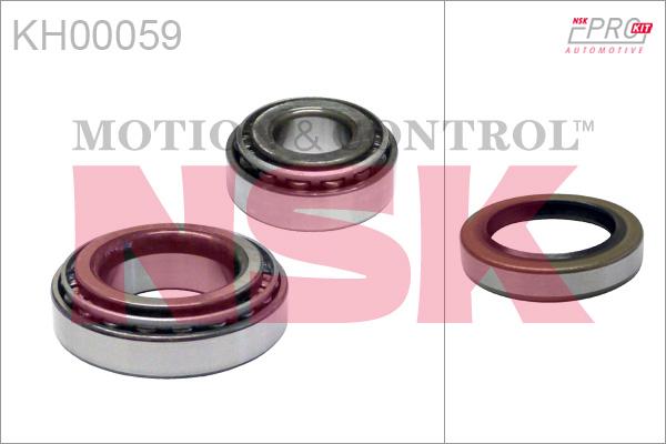 NSK KH00059 - Подшипник ступицы колеса, комплект www.autospares.lv