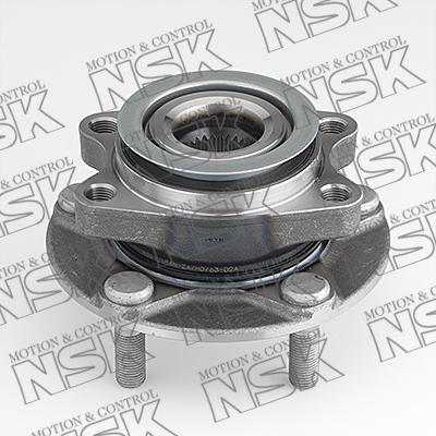 NSK ZA-/HO/63BWKH02A-Y01 - Подшипник ступицы колеса www.autospares.lv