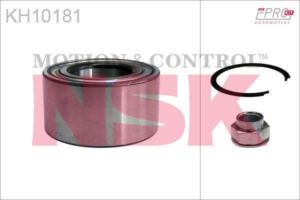 NSK KH10181 - Подшипник ступицы колеса, комплект www.autospares.lv