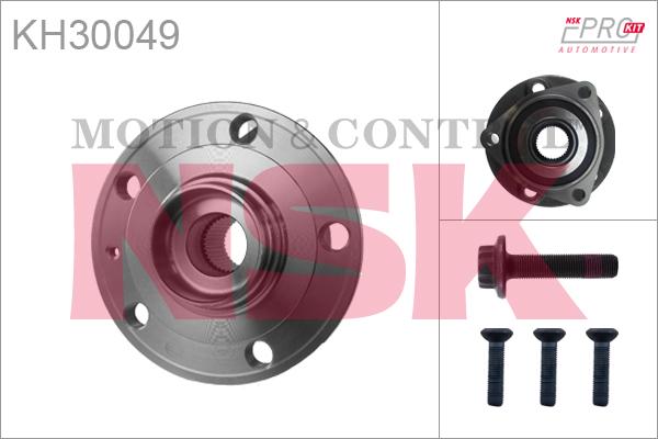 NSK KH30049 - Riteņa rumbas gultņa komplekts autospares.lv