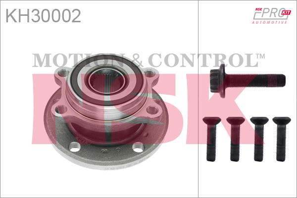 NSK KH30002 - Подшипник ступицы колеса, комплект www.autospares.lv