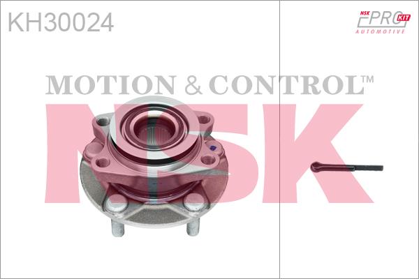 NSK KH30024 - Подшипник ступицы колеса, комплект www.autospares.lv