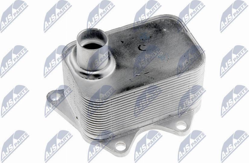 NTY CCL-AU-005 - Oil Cooler, engine oil www.autospares.lv