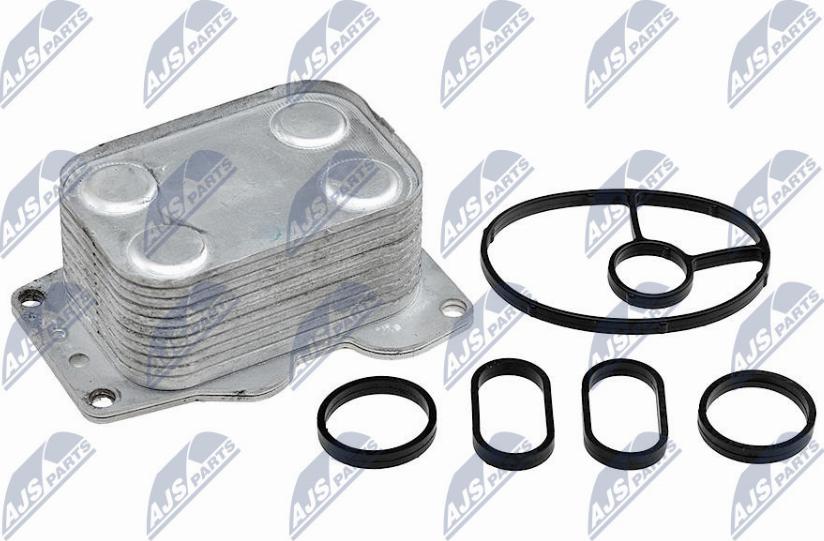 NTY CCL-CT-010 - Oil Cooler, engine oil www.autospares.lv