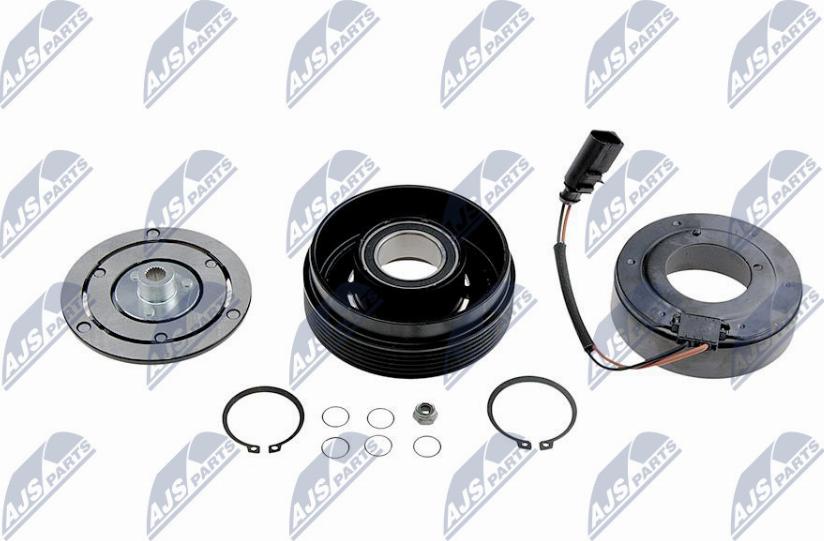 NTY CCS-VW-001 - Elektromagnētiskais sajūgs, Gaisa kond. kompresors www.autospares.lv