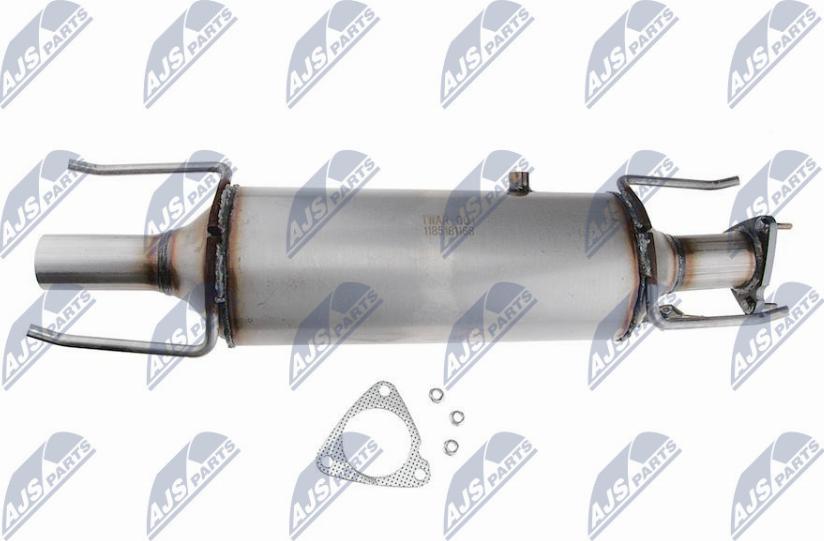 NTY DPF-AR-001 - Сажевый / частичный фильтр, система выхлопа ОГ www.autospares.lv