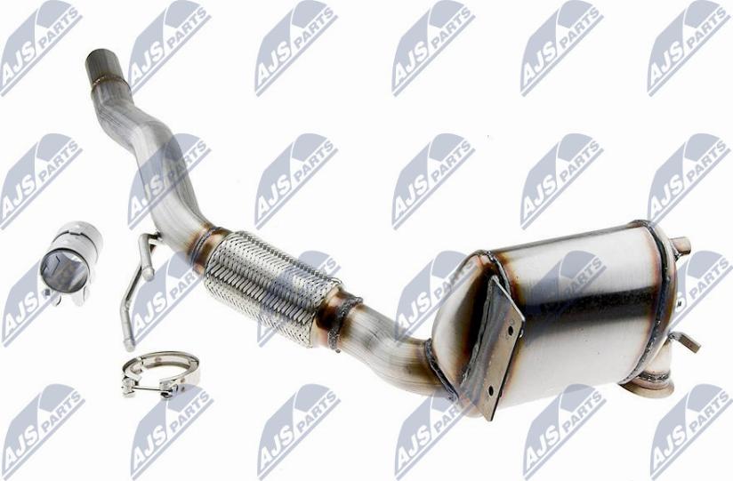 NTY DPF-AU-002 - Nosēdumu / Daļiņu filtrs, Izplūdes gāzu sistēma autospares.lv