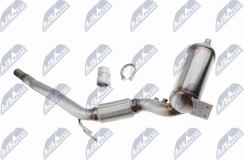 NTY DPF-AU-002 - Nosēdumu / Daļiņu filtrs, Izplūdes gāzu sistēma autospares.lv