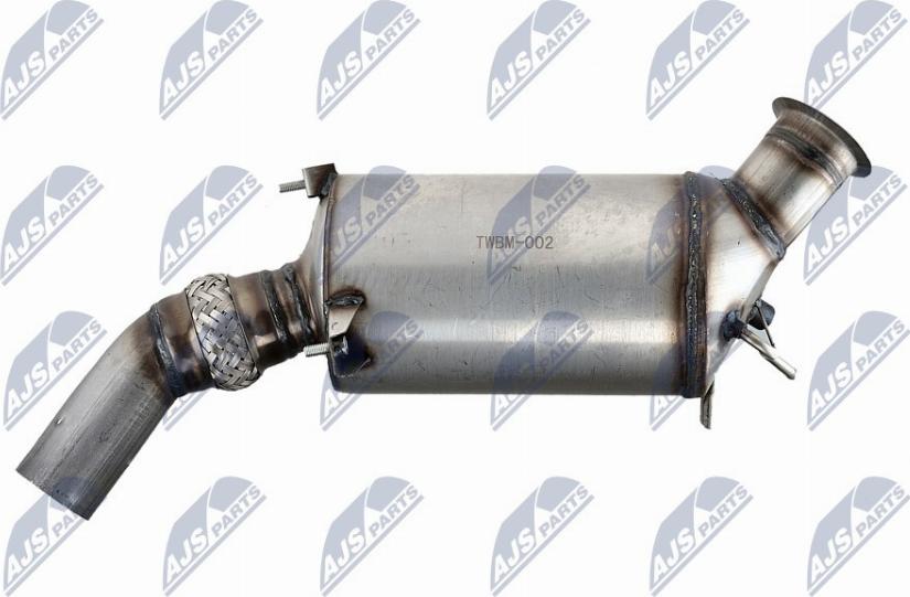 NTY DPF-BM-002 - Nosēdumu / Daļiņu filtrs, Izplūdes gāzu sistēma www.autospares.lv