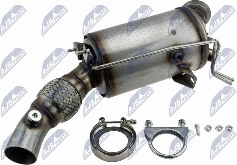 NTY DPF-BM-012 - Nosēdumu / Daļiņu filtrs, Izplūdes gāzu sistēma www.autospares.lv