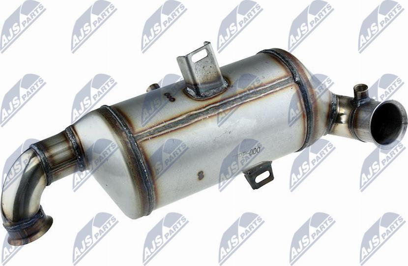 NTY DPF-PE-000 - Nosēdumu / Daļiņu filtrs, Izplūdes gāzu sistēma www.autospares.lv