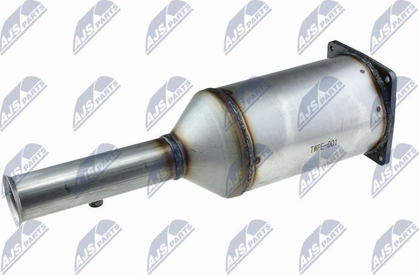 NTY DPF-PE-001 - Сажевый / частичный фильтр, система выхлопа ОГ www.autospares.lv