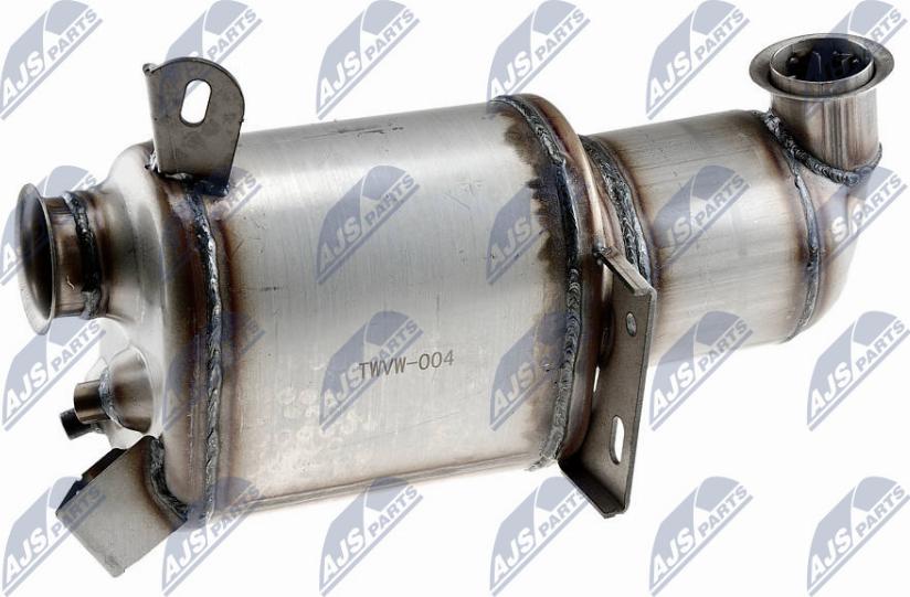 NTY DPF-VW-004 - Сажевый / частичный фильтр, система выхлопа ОГ www.autospares.lv