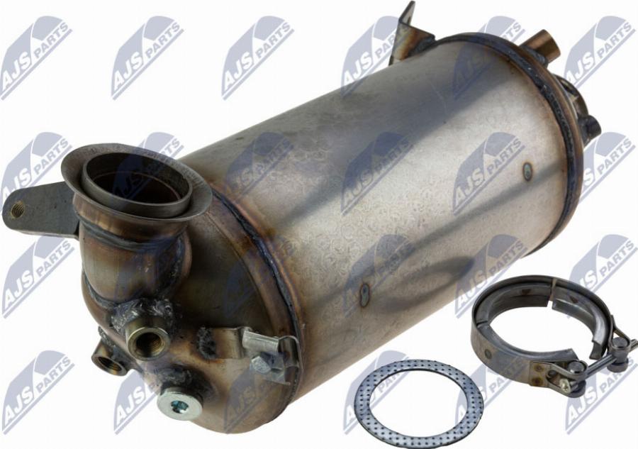 NTY DPF-VW-005 - Nosēdumu / Daļiņu filtrs, Izplūdes gāzu sistēma www.autospares.lv