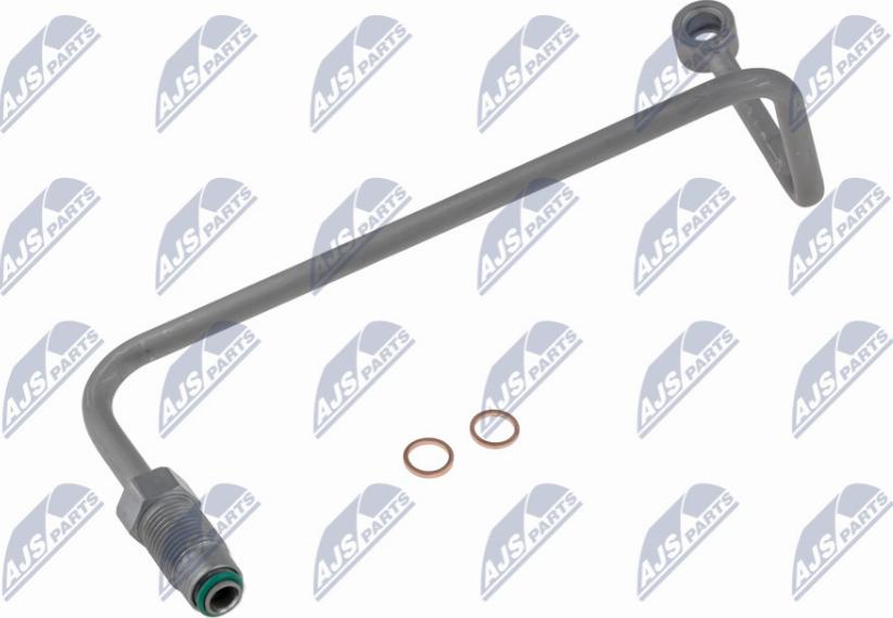 NTY ECD-RE-011 - Трубка, маслопровод компрессора www.autospares.lv