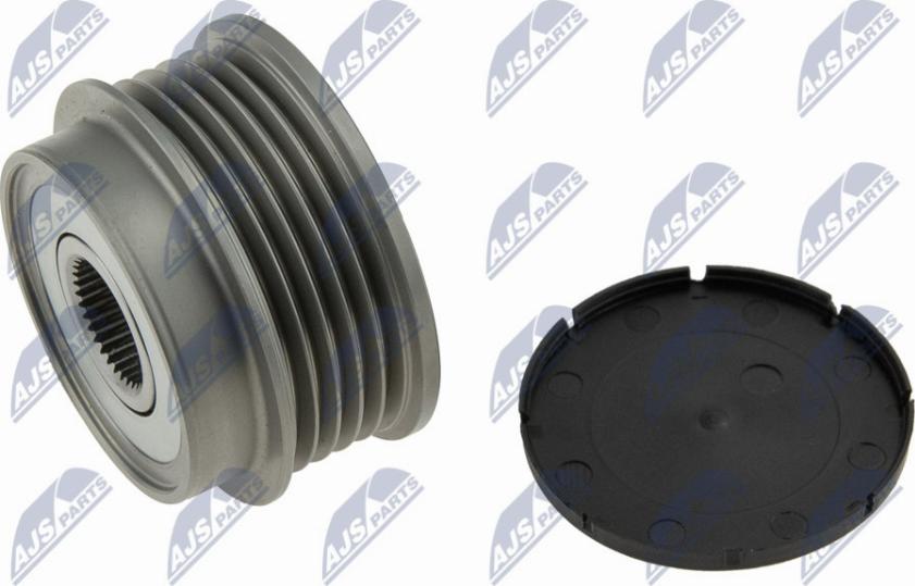 NTY ESA-HY-002 - Pulley, alternator, freewheel clutch www.autospares.lv