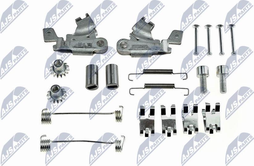 NTY HSR-FT-007 - Piederumu komplekts, Disku bremžu uzlikas www.autospares.lv