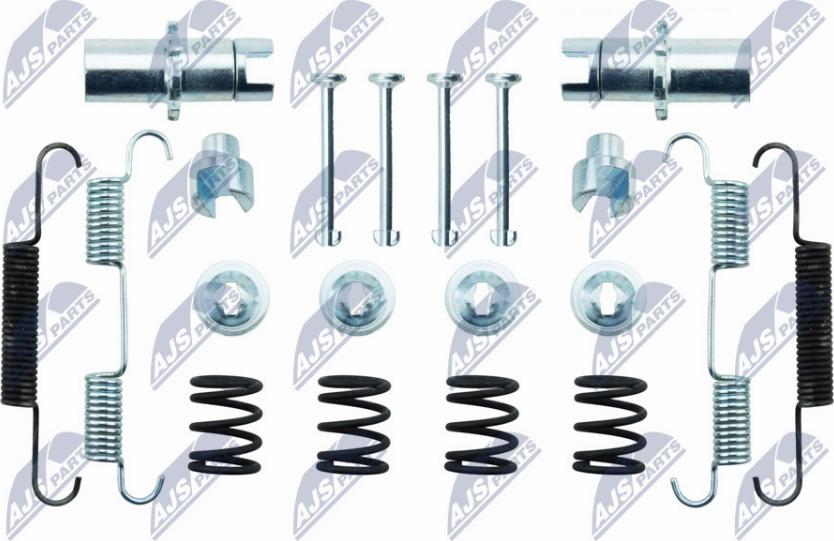 NTY HSR-NS-005 - Piederumu komplekts, Stāvbremzes mehānisma bremžu loks www.autospares.lv