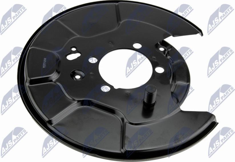 NTY HTO-TY-014 - Dubļu sargs, Bremžu disks www.autospares.lv