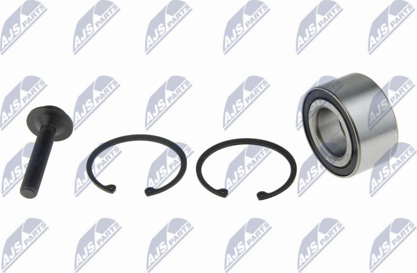 NTY KLP-AU-002 - Подшипник ступицы колеса, комплект www.autospares.lv