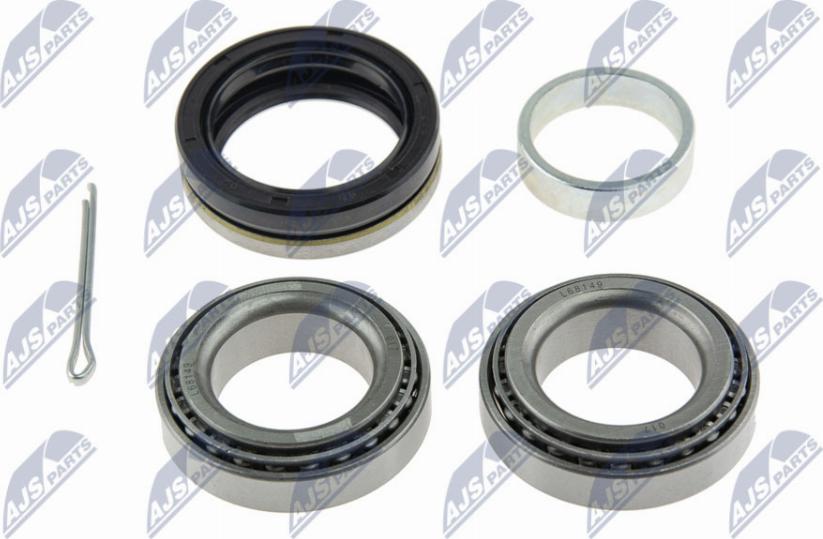 NTY KLP-DW-050D - Подшипник ступицы колеса, комплект www.autospares.lv