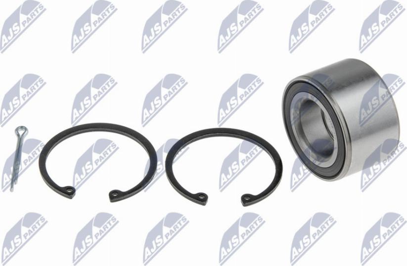 NTY KLP-DW-010 - Подшипник ступицы колеса, комплект www.autospares.lv