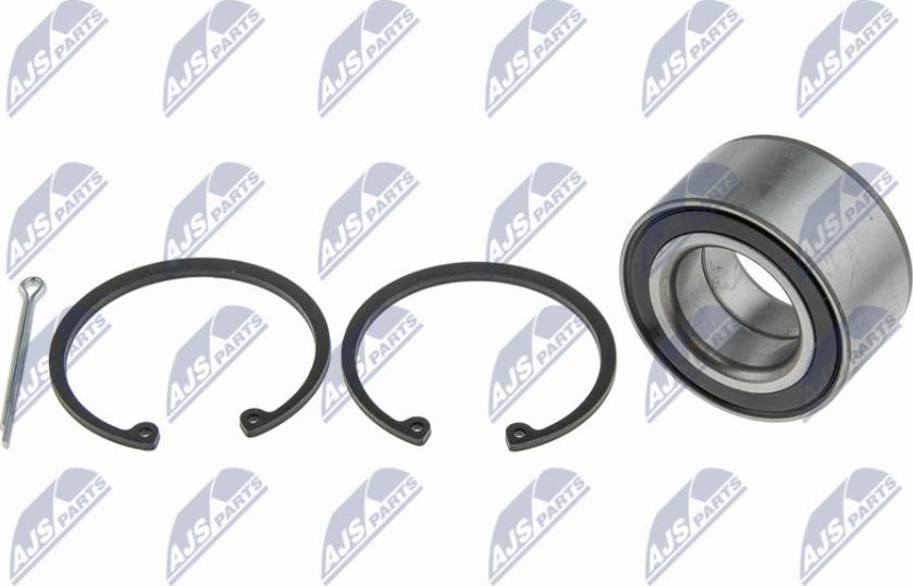 NTY KLP-DW-020 - Подшипник ступицы колеса, комплект www.autospares.lv