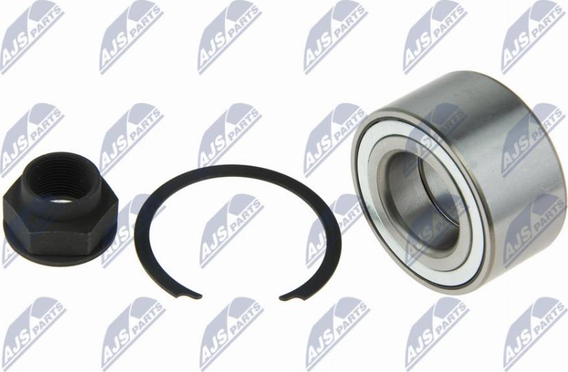 NTY KLP-FT-002 - Подшипник ступицы колеса, комплект www.autospares.lv