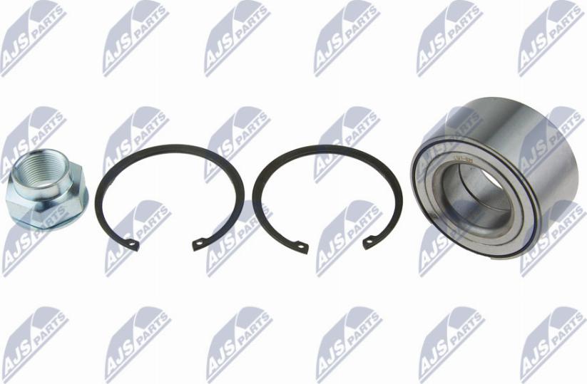 NTY KLP-FT-025 - Подшипник ступицы колеса, комплект www.autospares.lv