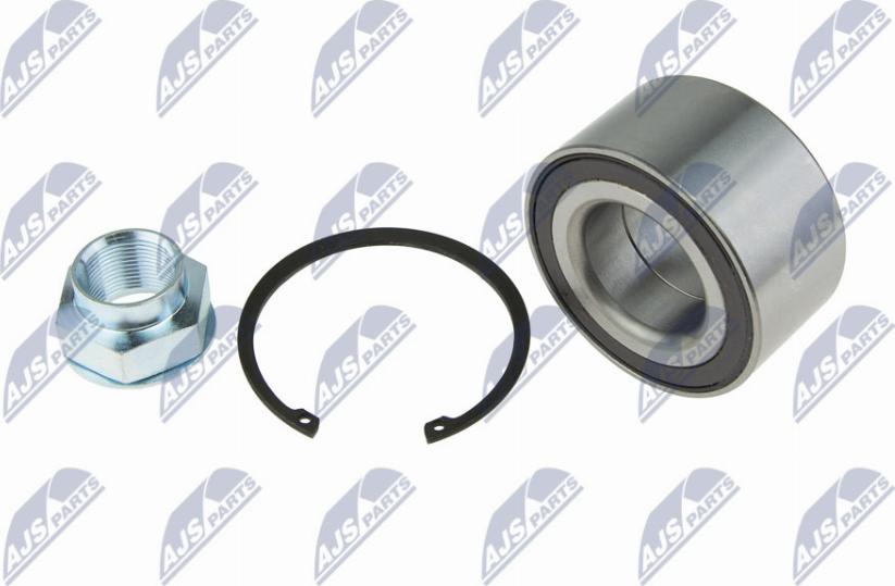 NTY KLP-FT-022 - Подшипник ступицы колеса, комплект www.autospares.lv