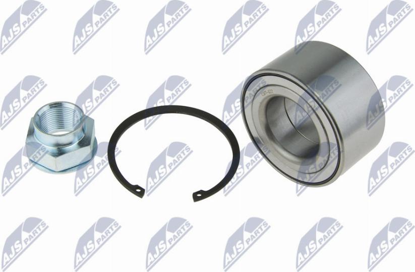 NTY KLP-FT-022 - Подшипник ступицы колеса, комплект www.autospares.lv