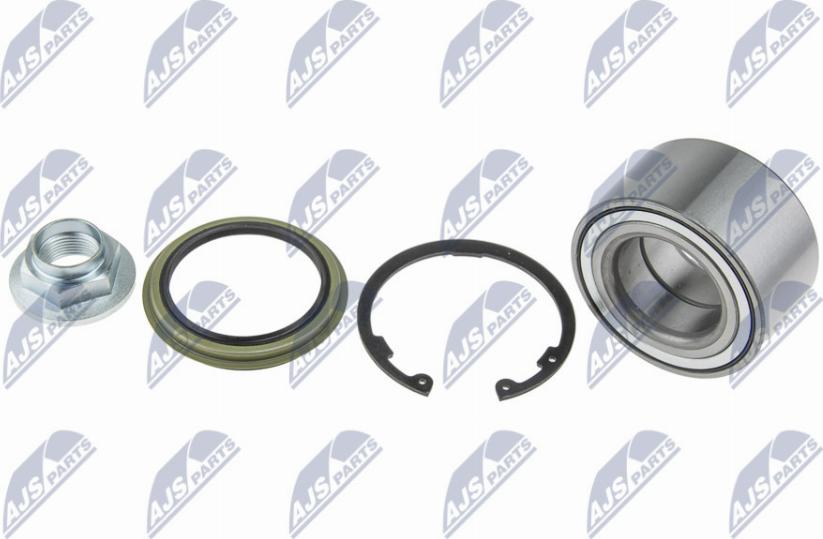 NTY KLP-MZ-012 - Подшипник ступицы колеса, комплект www.autospares.lv