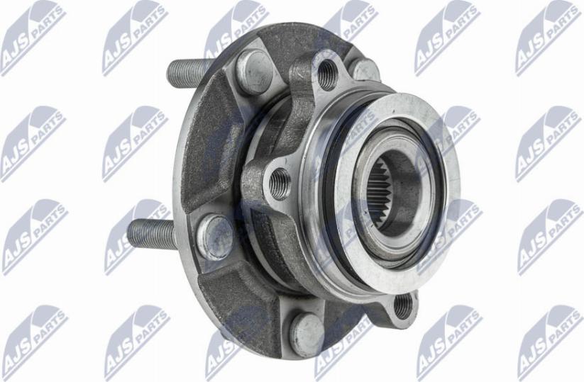 NTY KLP-NS-051 - Подшипник ступицы колеса, комплект www.autospares.lv