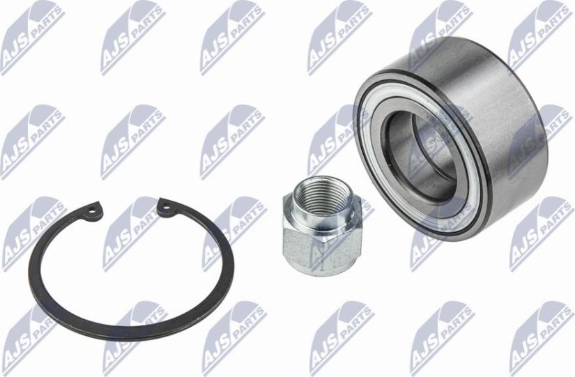 NTY KLP-PE-004 - Подшипник ступицы колеса, комплект www.autospares.lv