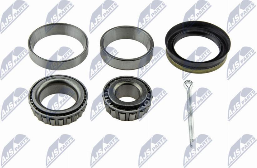 NTY KLT-AU-004 - Подшипник ступицы колеса, комплект www.autospares.lv