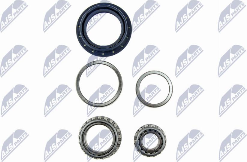 NTY KLT-DW-020 - Подшипник ступицы колеса, комплект www.autospares.lv