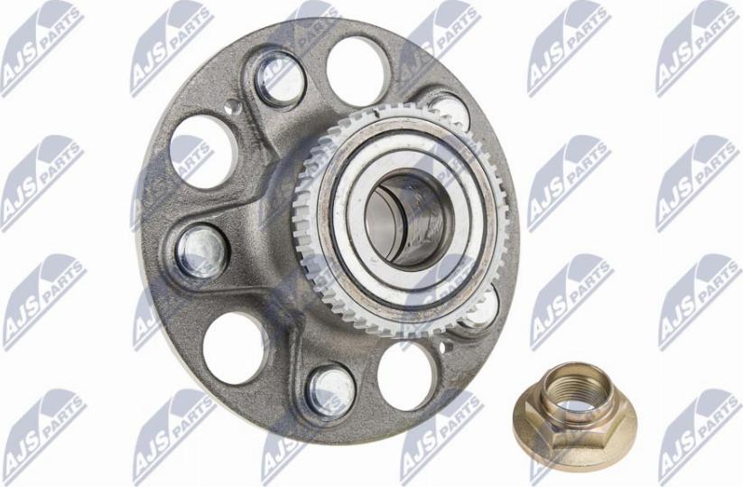 NTY KLT-HD-053 - Подшипник ступицы колеса, комплект www.autospares.lv