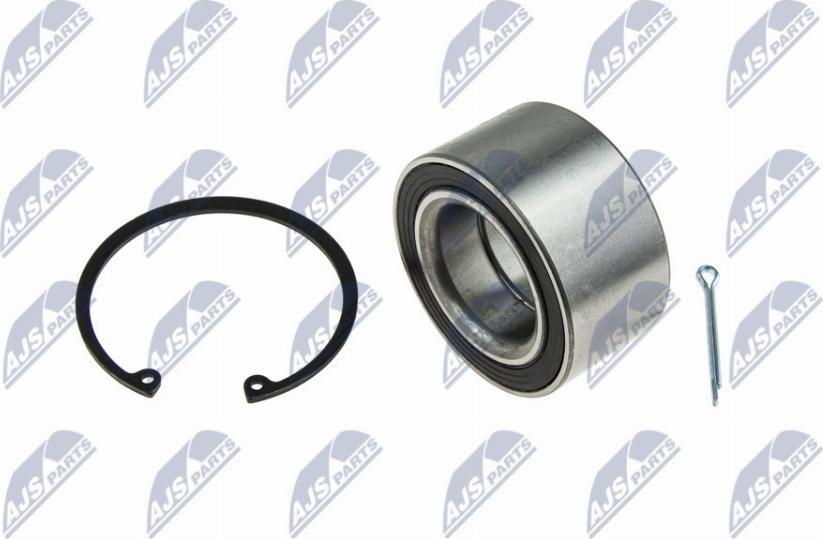 NTY KLT-HY-517 - Подшипник ступицы колеса, комплект www.autospares.lv