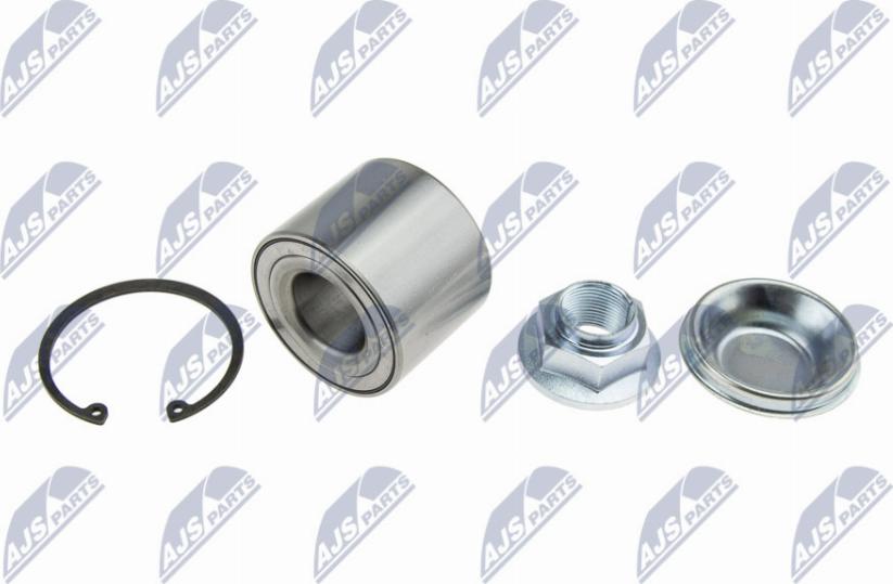 NTY KLT-PE-019 - Подшипник ступицы колеса, комплект www.autospares.lv