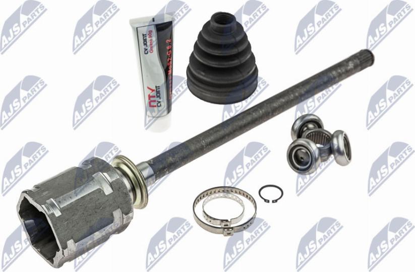 NTY NPW-TY-009 - Šarnīru komplekts, Piedziņas vārpsta www.autospares.lv