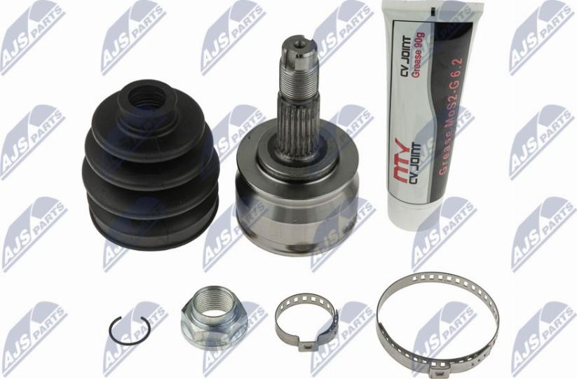 NTY NPZ-FT-036 - Šarnīru komplekts, Piedziņas vārpsta www.autospares.lv