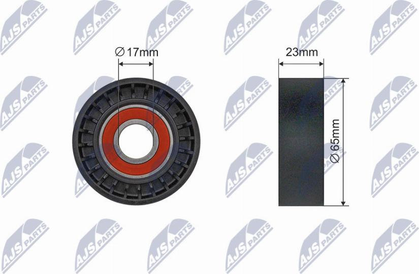 NTY RNK-AR-019 - Parazīt / Vadrullītis, Ķīļrievu siksna autospares.lv