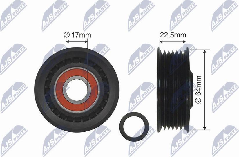 NTY RNK-AU-045 - Parazīt / Vadrullītis, Ķīļsiksna autospares.lv