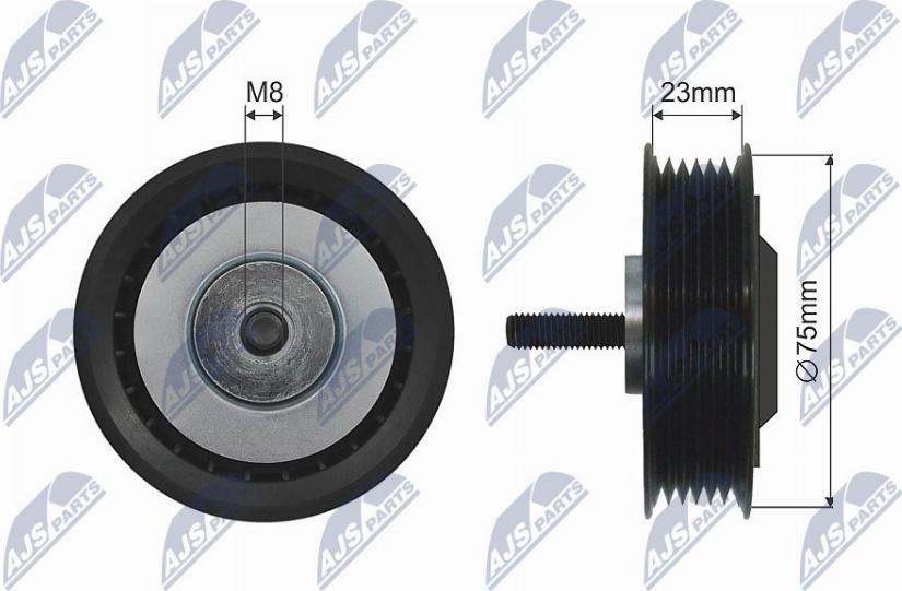 NTY RNK-AU-041 - Parazīt / Vadrullītis, Ķīļsiksna www.autospares.lv